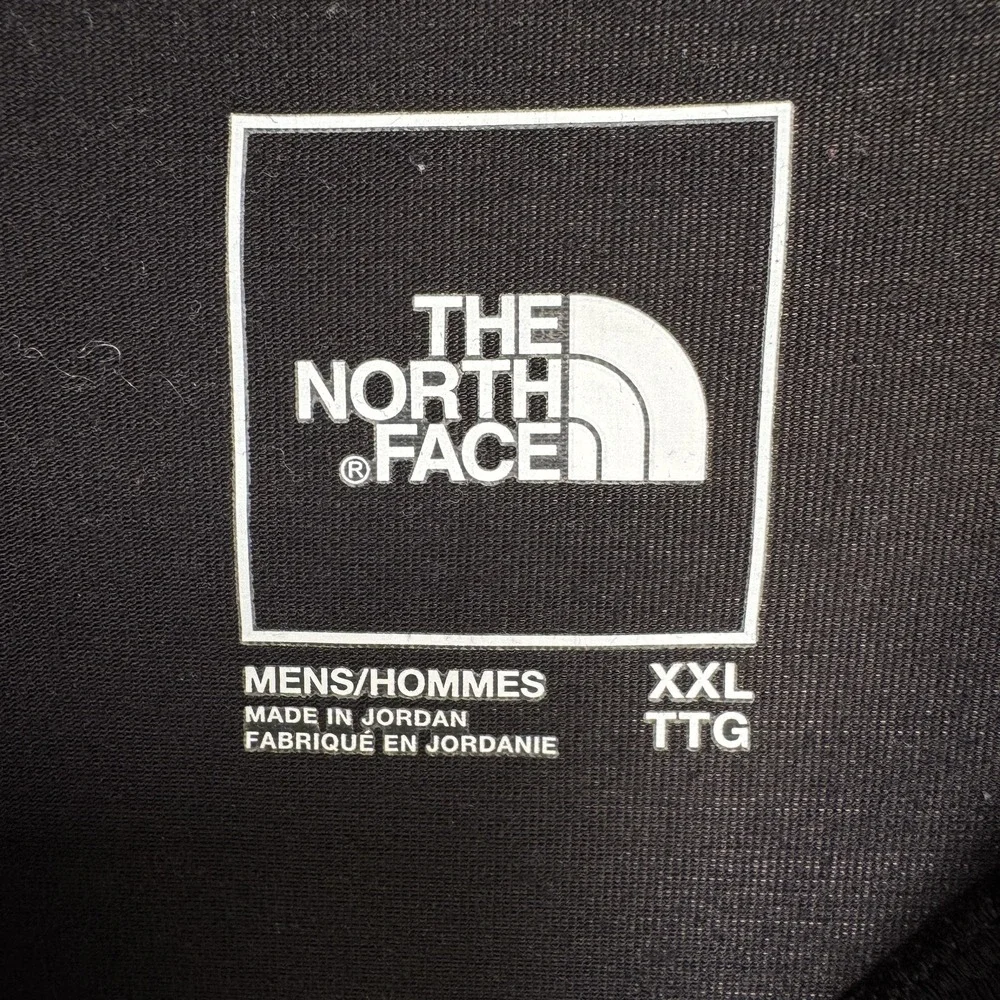 The North Face Mens 2XL Black FlashDry-XD Short Sleeve Athletic T-Shirt Top